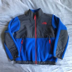 Boys North Face Denali, size M (10-12)